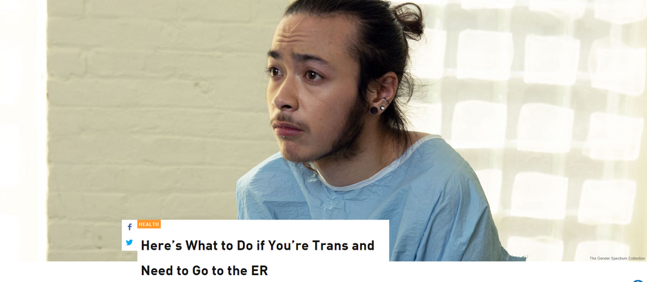 Aqui está o que fazer se você é trans e precisa ir ao pronto-socorro