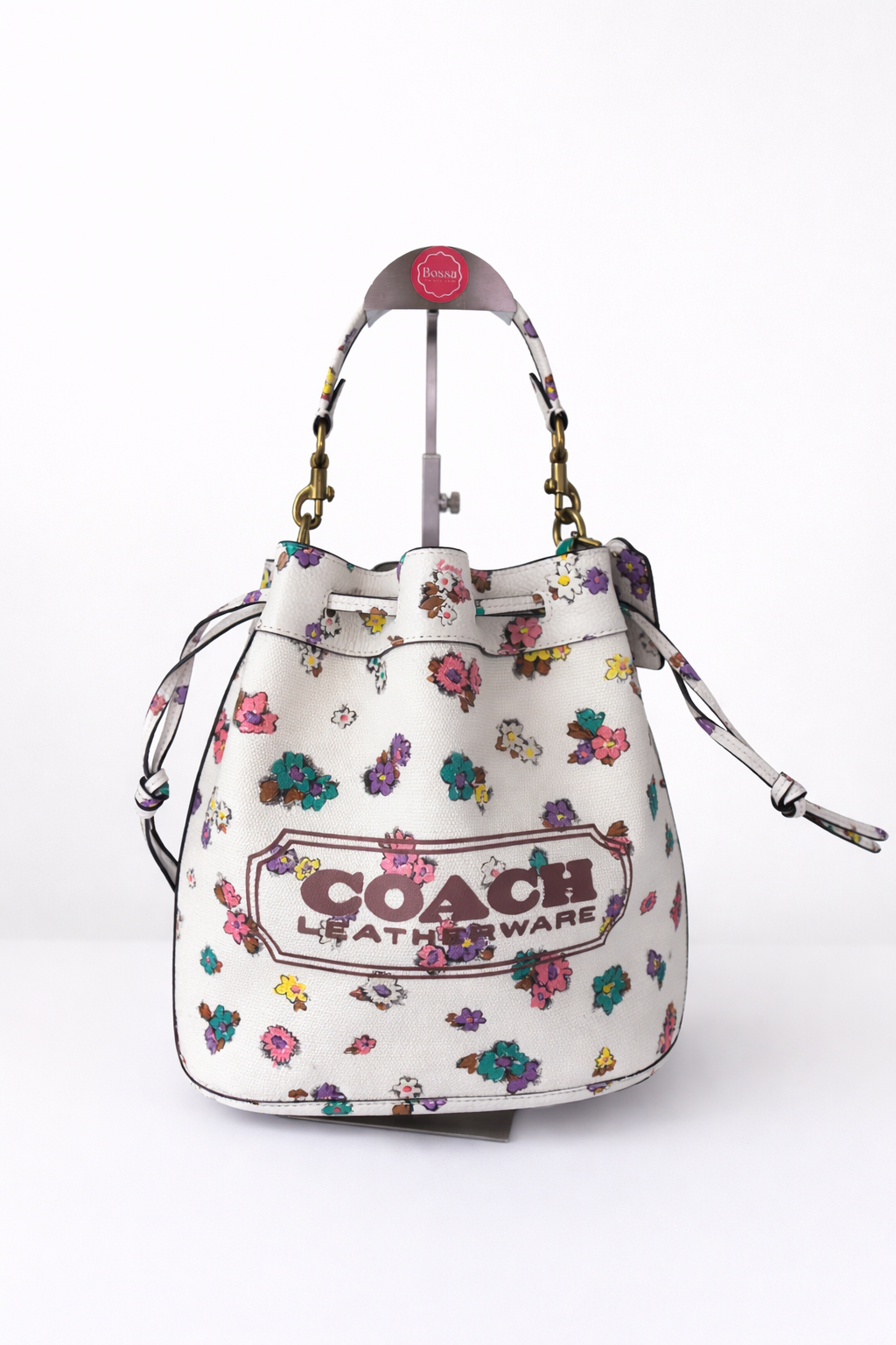 Coach Field Floral Bucket Bag