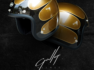 GALLOP 1932｜新色上市・Champagne Gold（香檳金）復古安全帽