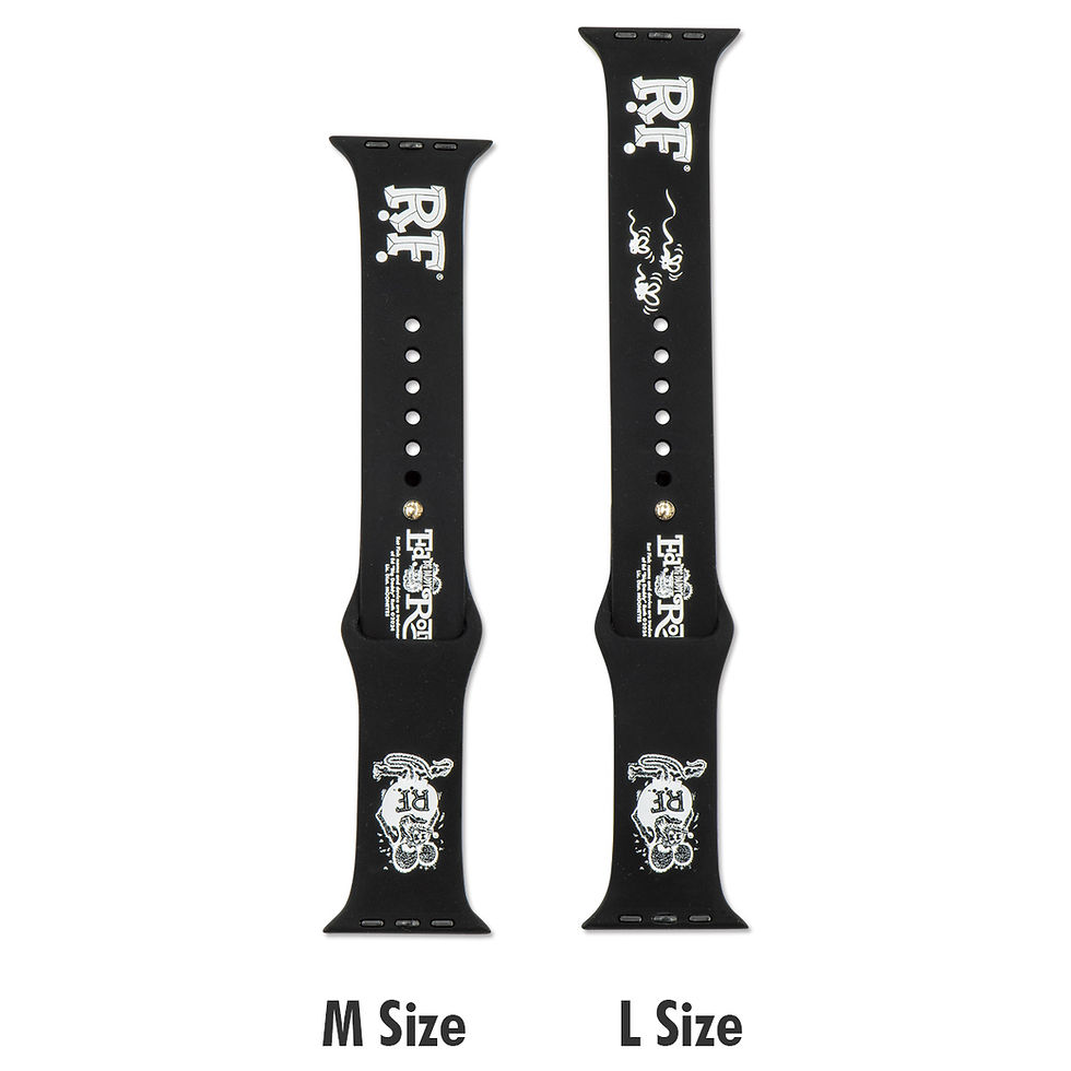 縮圖：RAT FINK 老鼠芬克 APPLE WATCH BAND 錶帶 黑 / 白 [RAF616WH]