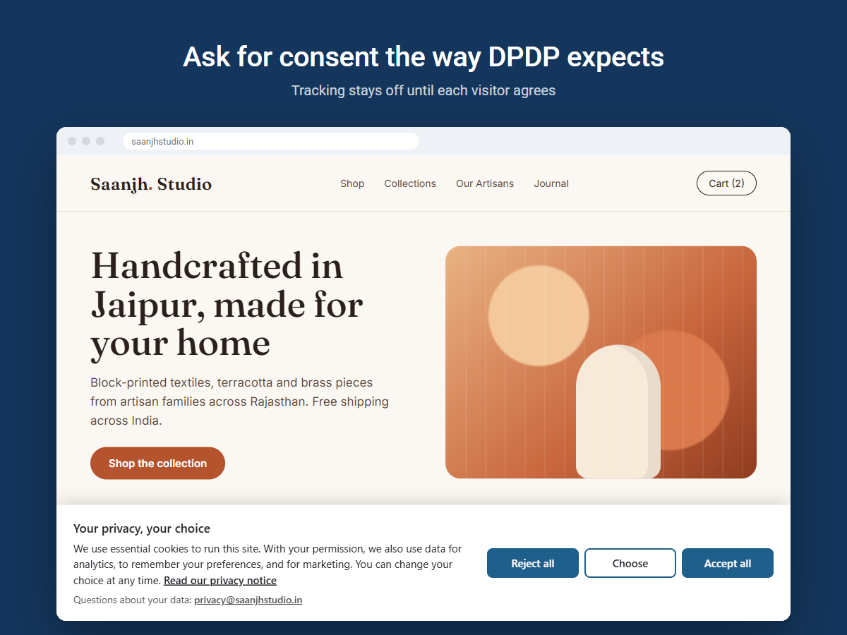 DPDP Banner screenshot 2