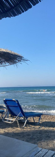 Parasol et plage Rhodes