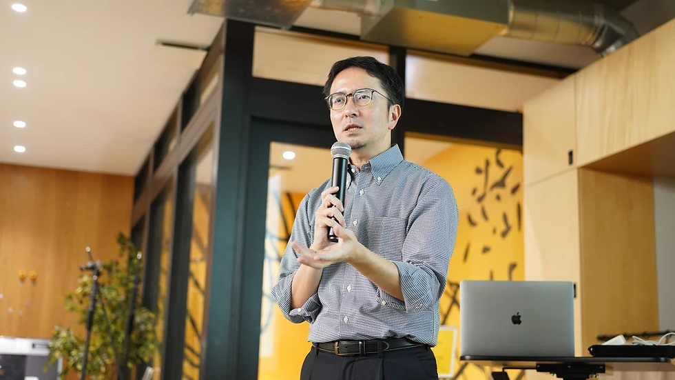 『Calling』の著者、垂水隆幸氏によるキーセッションの様子①