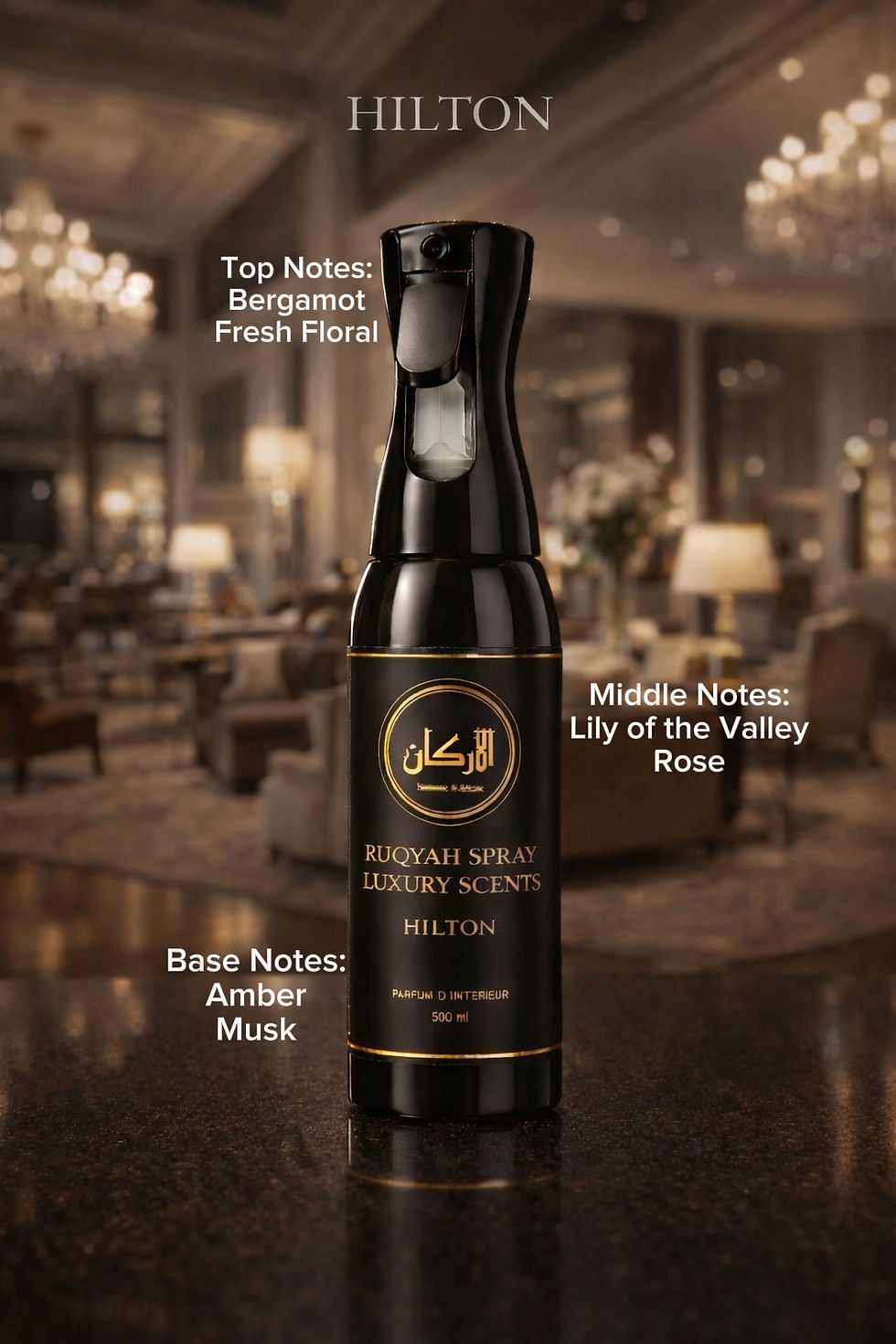 Thumbnail: Ruqyah Room & Linen Spray 500ml