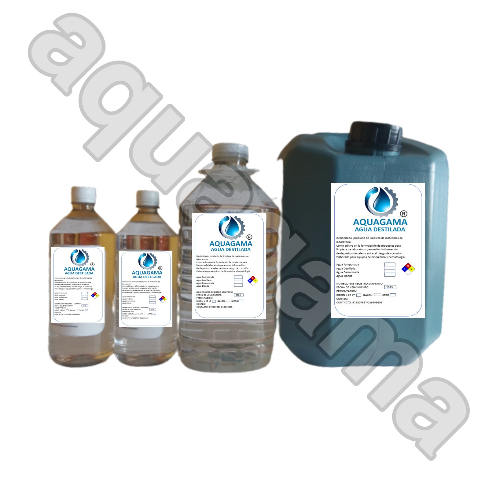 Agua destilada