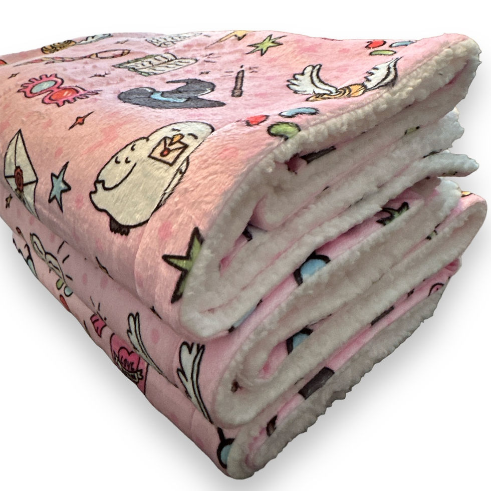 Harry Pawter Plush Blanket