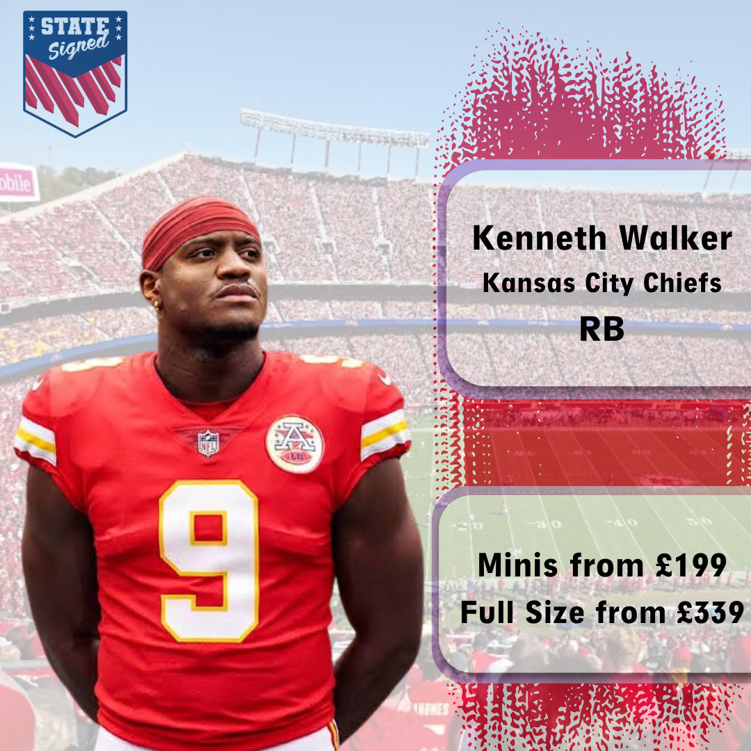 Kenneth Walker III Autograph Signing