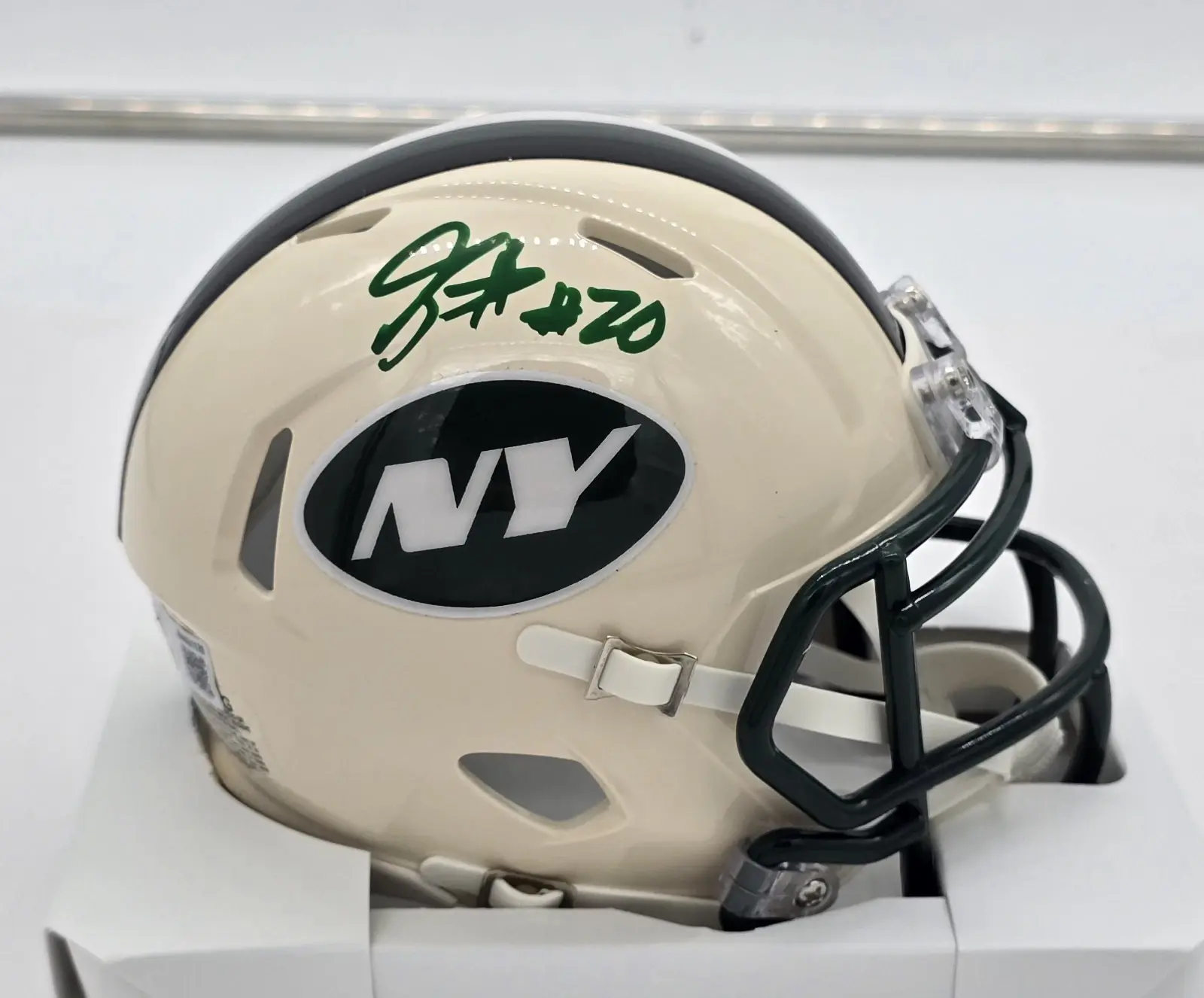 Breece Hall New York Jets Retro Mini Helmet