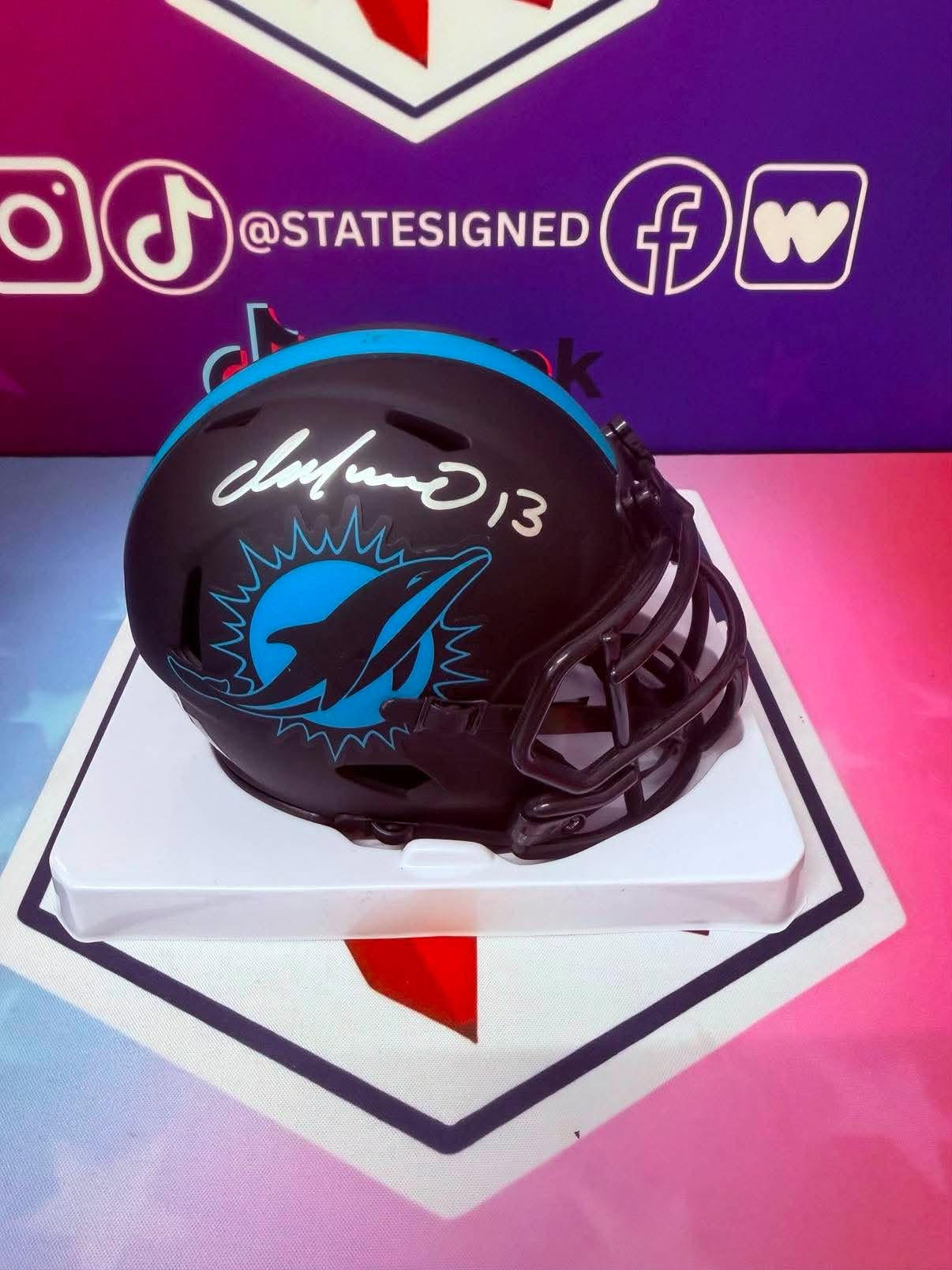 Dan Marino Miami Dolphins Eclipse Mini Helmet