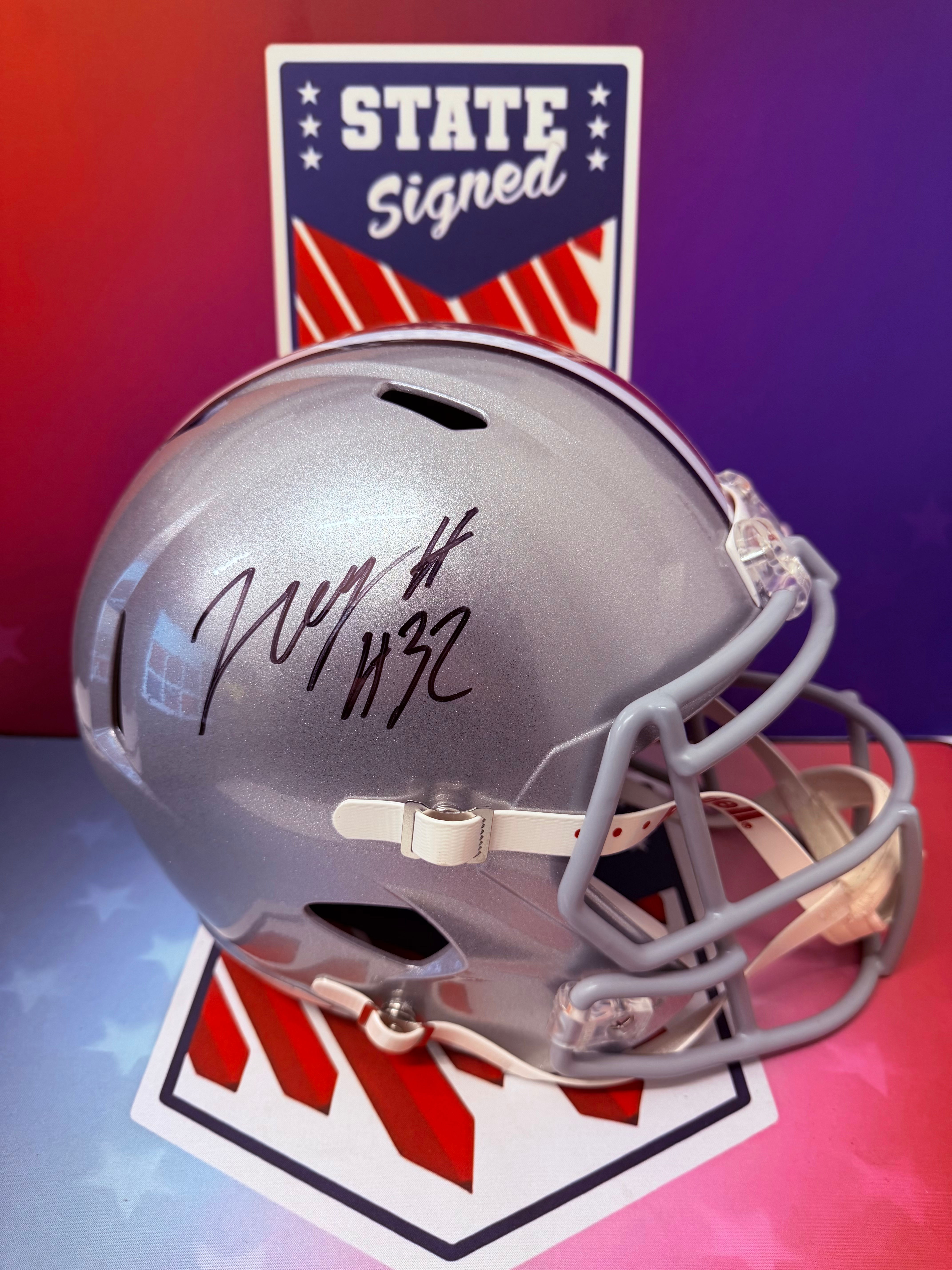 Treyveyon Henderson Ohio State Buckeyes Full Size Replica Helmet