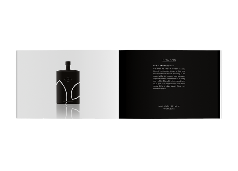 Brochure design for eleon gold by souliosdesign