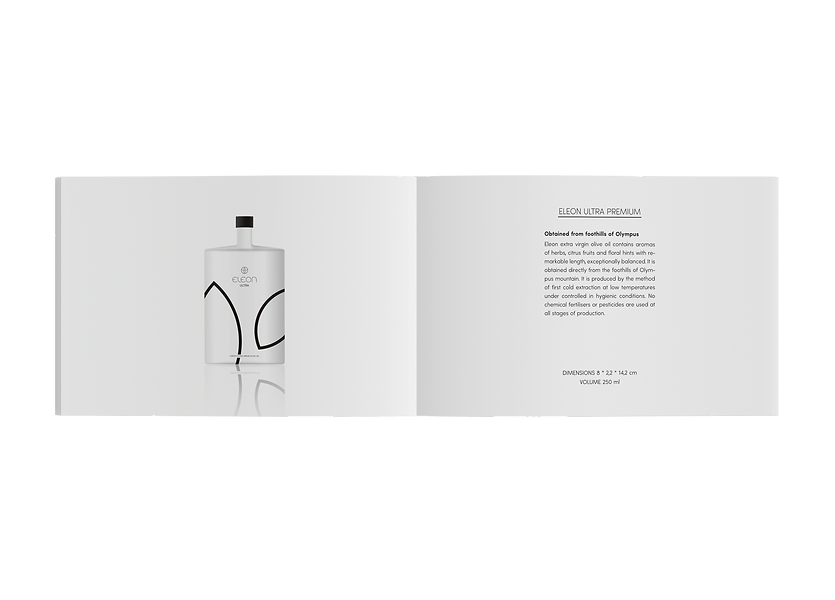Brochure design for eleon ultra by soulios design