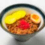 Shredded char Siu Donburi