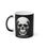Thumbnail: Memento Mori, Sirach 7:36, Skull, Black color change 11oz mug