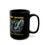 Thumbnail: Saint Michael Black Star Coffee Mug (11oz, 15oz)