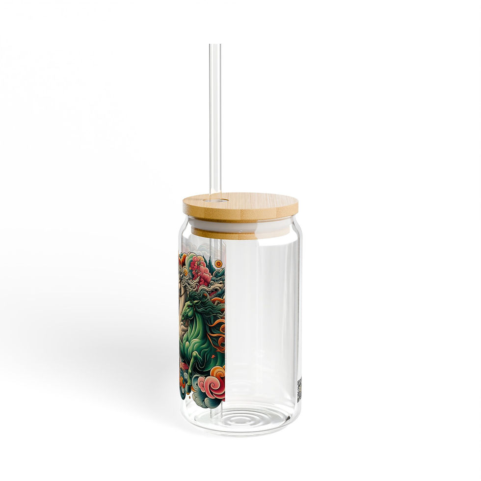 Thumbnail: Four Horses of Rvelation 6 Sipper Glass, 16oz