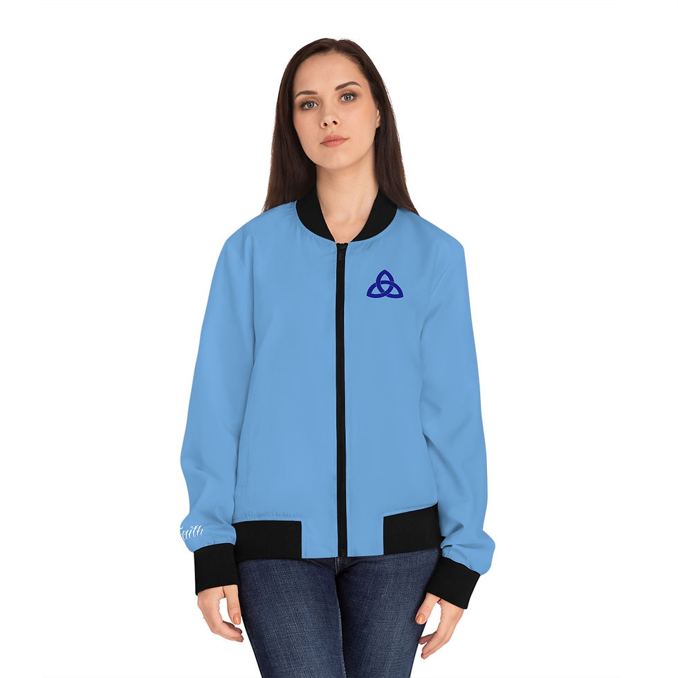 Thumbnail: Convert Catholic Tradition is All True Women's Bomber Jacket