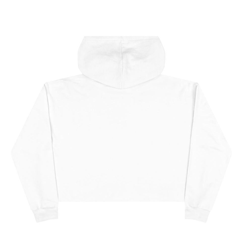 Thumbnail: Convert Catholic Tradition is All True Christian Canvas Sneaker Crop Hoodie