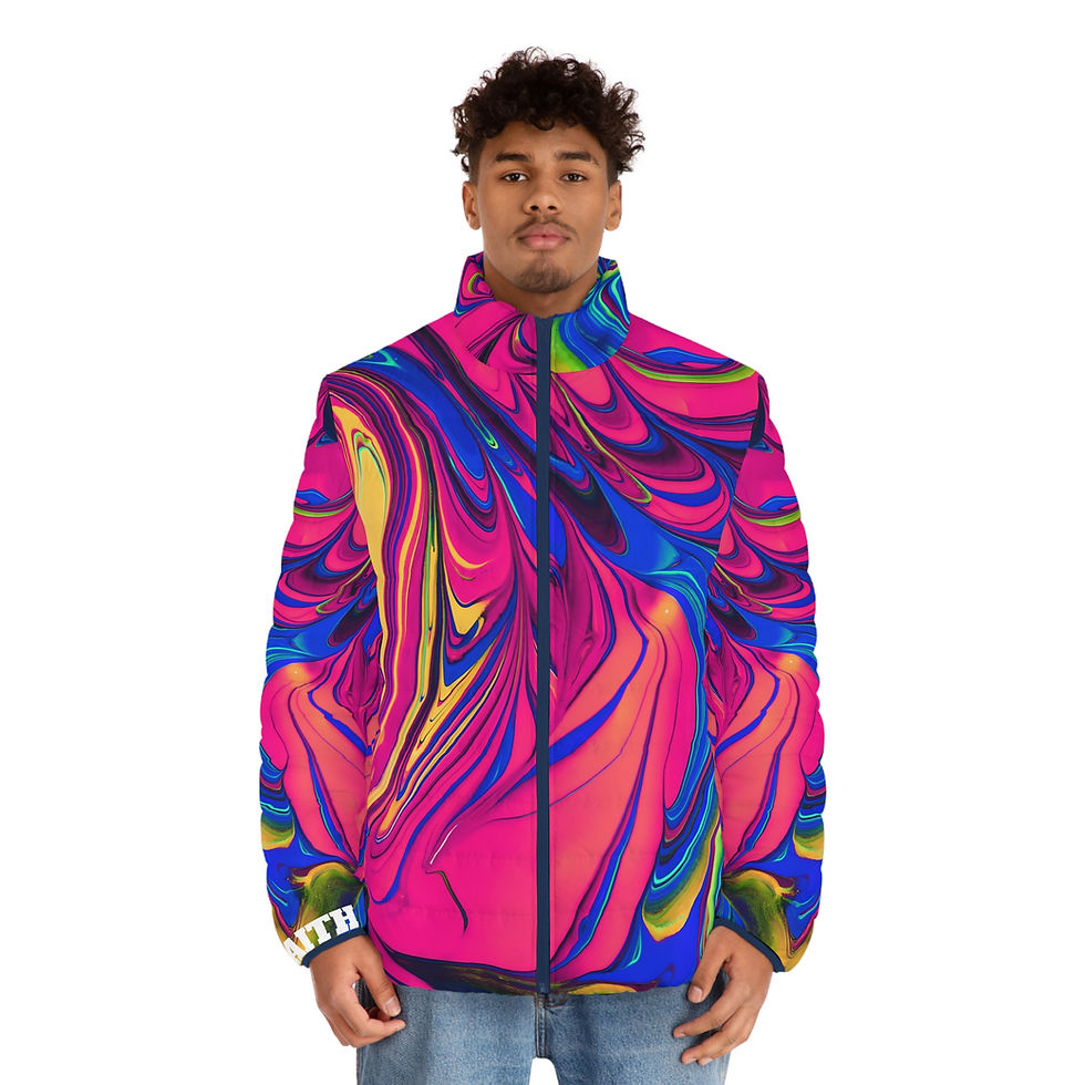 Thumbnail: Bubble Gum Faith SR Puffer Jacket
