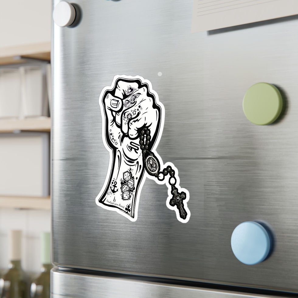 Thumbnail: Rosary SR Kiss-Cut Vinyl Decal sticker