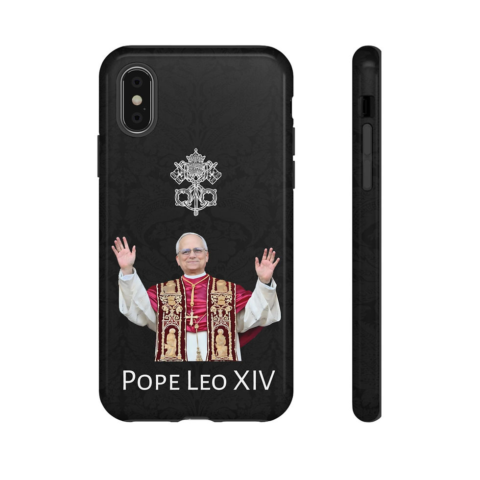 Thumbnail: Pope Leo XIV, Vatican inspired, Tough Cases for iPhone, Galaxy, Pixel