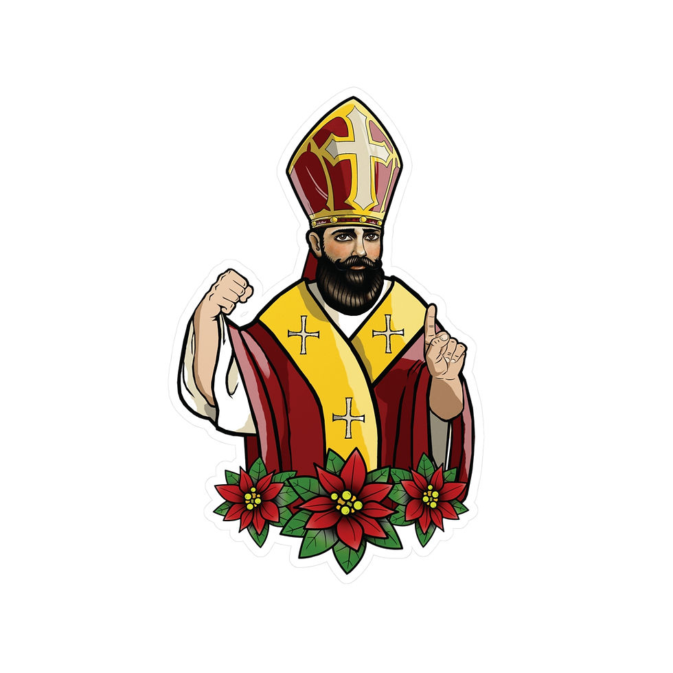 Thumbnail: Saint Nicholas SR Kiss-Cut Vinyl Decal sticker