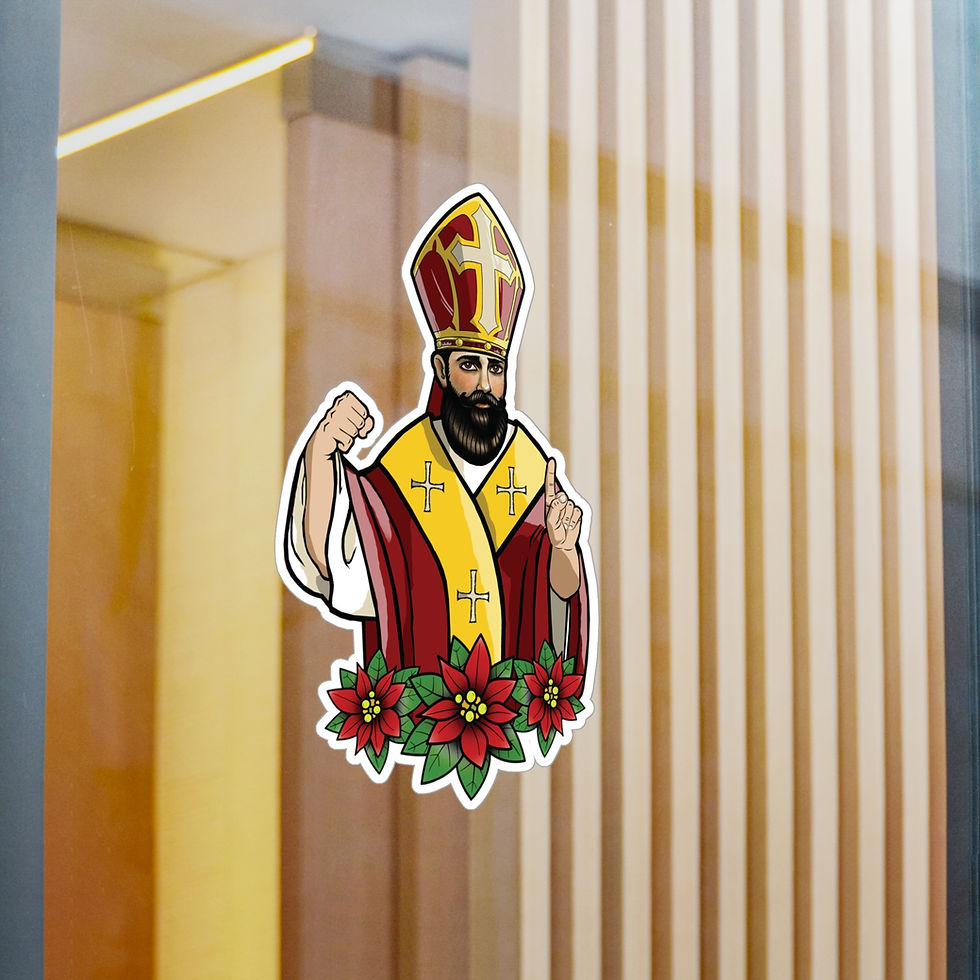 Thumbnail: Saint Nicholas SR Kiss-Cut Vinyl Decal sticker