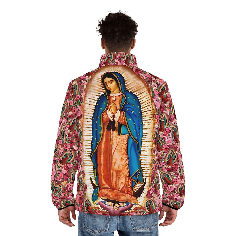 Thumbnail: Our Lady of Guadalupe SR Traditional Catholic Christian Puffer Jacket