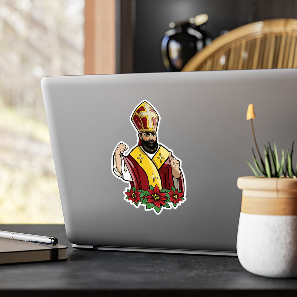 Thumbnail: Saint Nicholas SR Kiss-Cut Vinyl Decal sticker