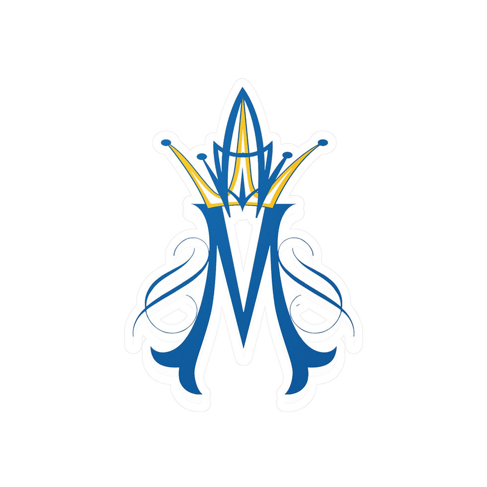 Thumbnail: Mary Auspice Sticker SR Kiss-Cut Vinyl Decal sticker
