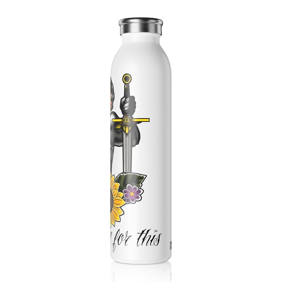 Thumbnail: Saint Joan of Arc SR Slim Water Bottle