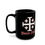 Thumbnail: Deus Vult, God Wills It, Jerusalem Cross, Black Mug (11oz, 15oz)