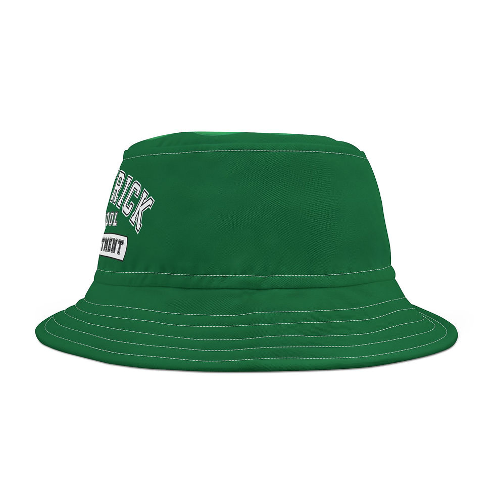 Thumbnail: Saint Patrick Catholic School Geography Dept Christian Church Bucket Hat