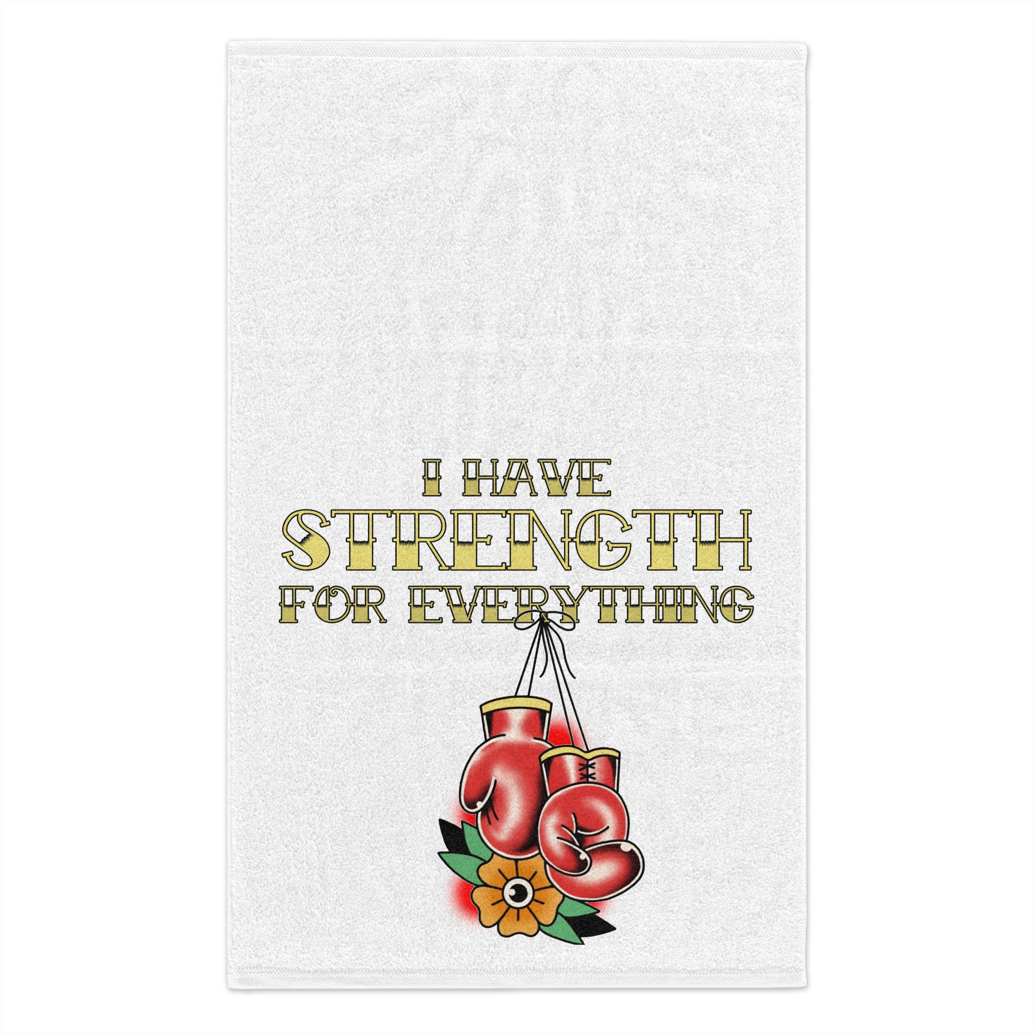 Strength for everything SR Gym Towel / Rally Towel, 11x18