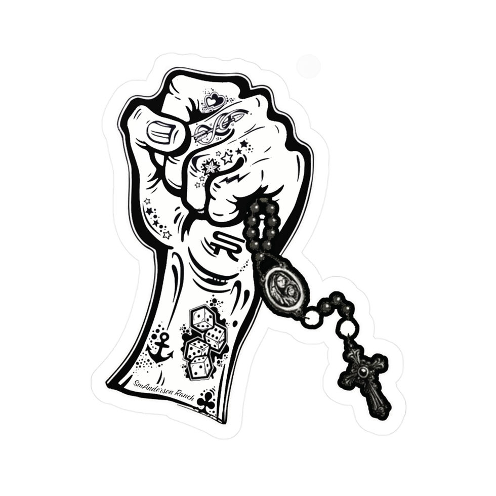 Thumbnail: Rosary SR Kiss-Cut Vinyl Decal sticker