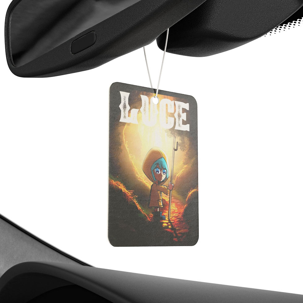 Thumbnail: Luce, 2025 Vatican Jubilee Pilgrim,  Car Air Freshener