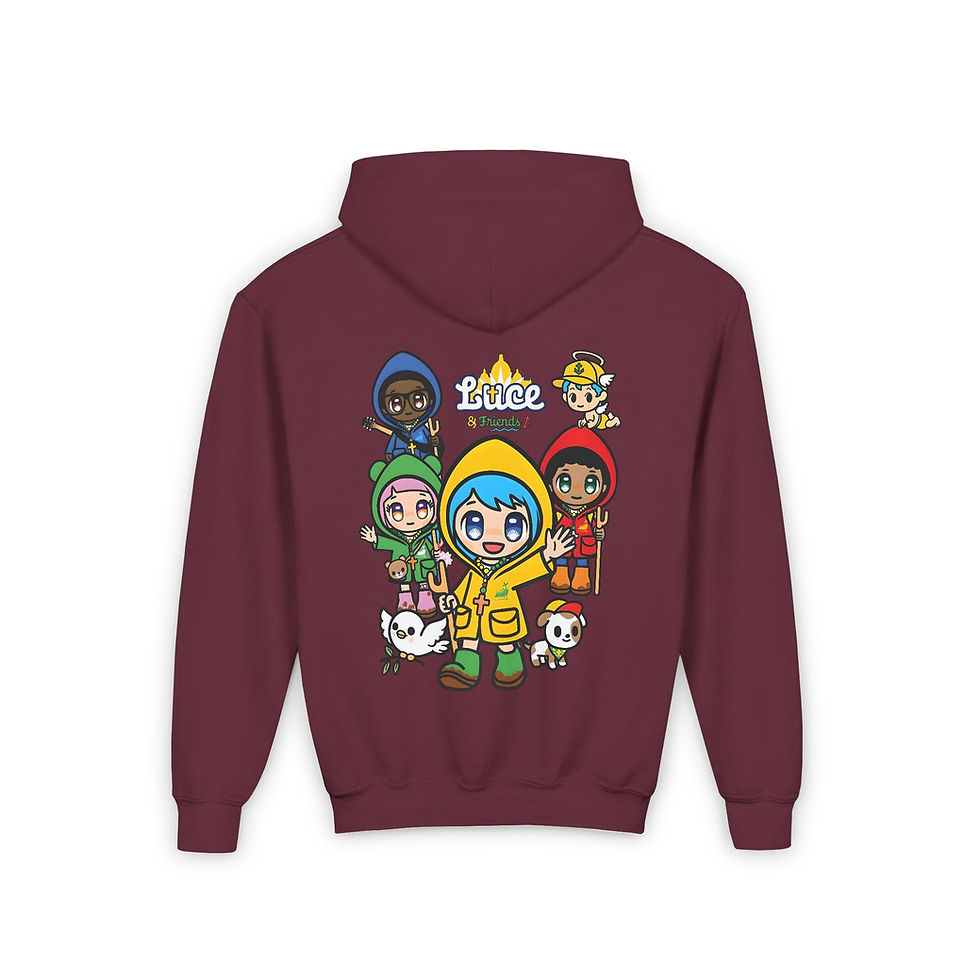 Thumbnail: Youth Vatican Jubilee Hoodie, Luce and Friends SR Catholic Sweatshirt