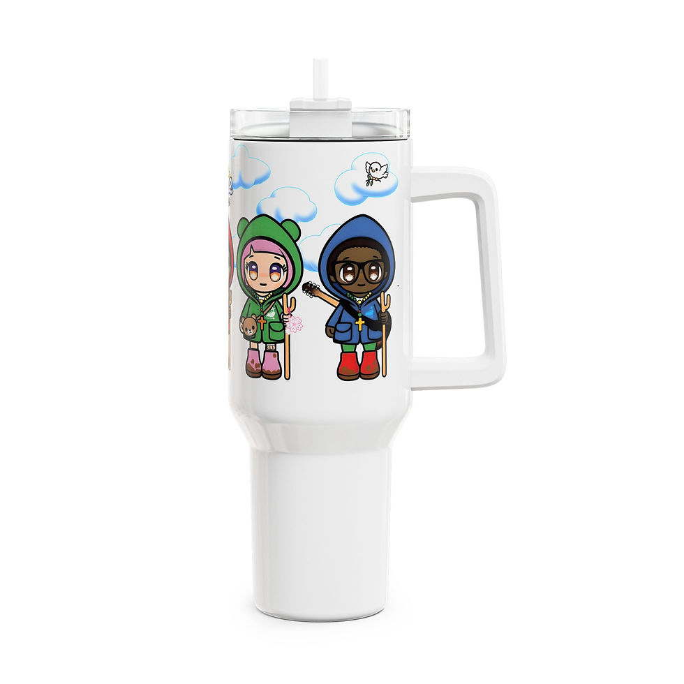 Thumbnail: Luce and Friends, 2025 Vatican Jubilee Saintley Mug Tumbler, 40oz