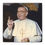 Thumbnail: Matte Canvas, Pope John Paul Wall Art Stretched, 1.25"