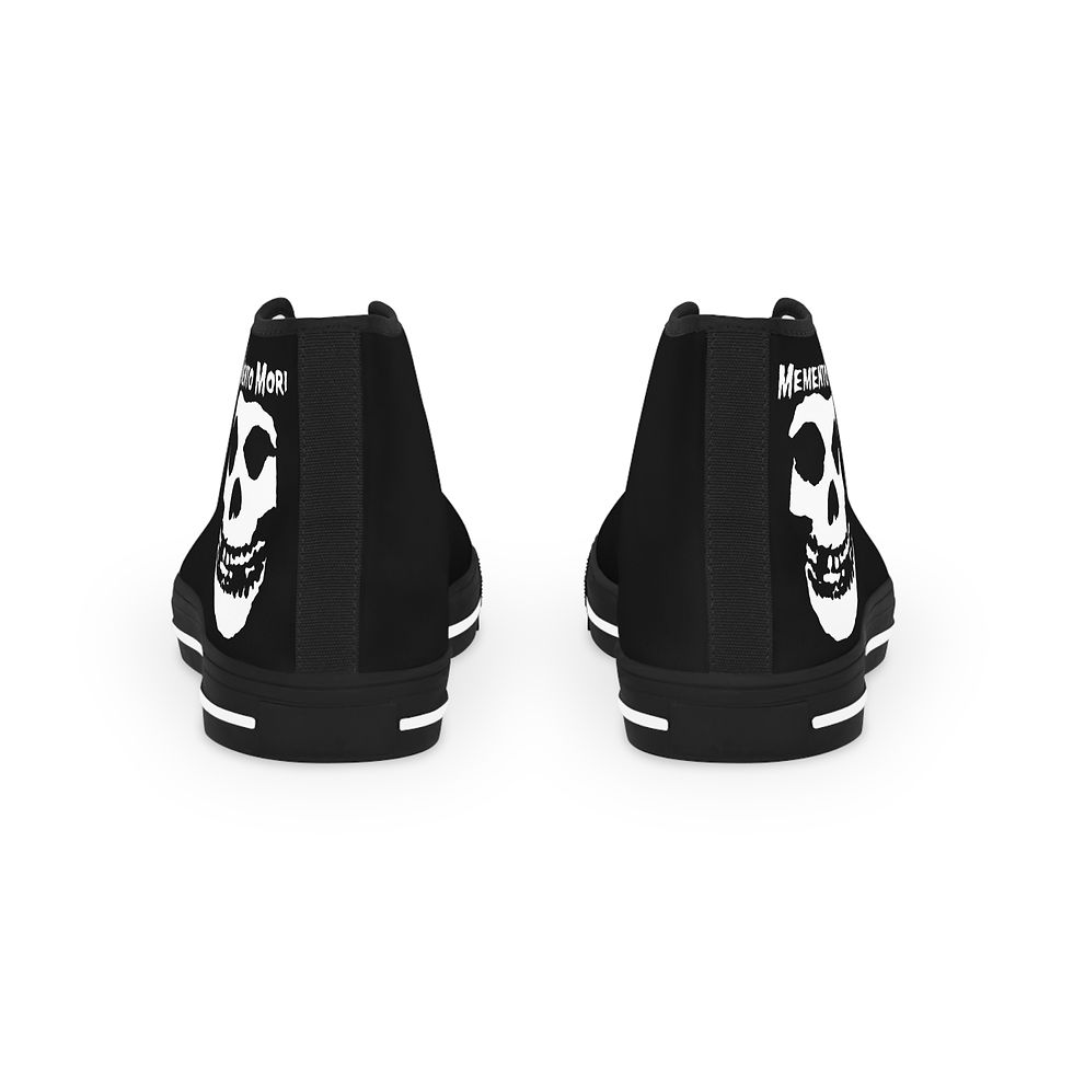 Thumbnail: Memento Mori Misfits style SR Men's High Top Sneakers