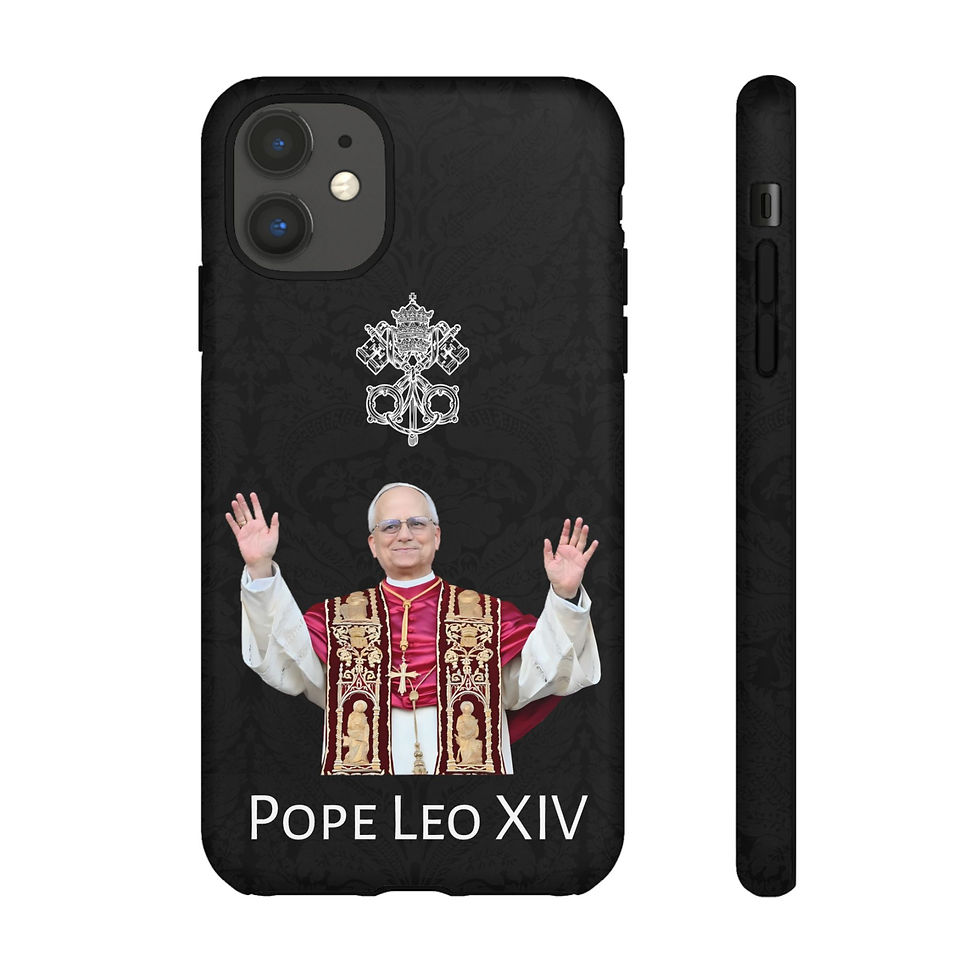 Thumbnail: Pope Leo XIV, Vatican inspired, Tough Cases for iPhone, Galaxy, Pixel