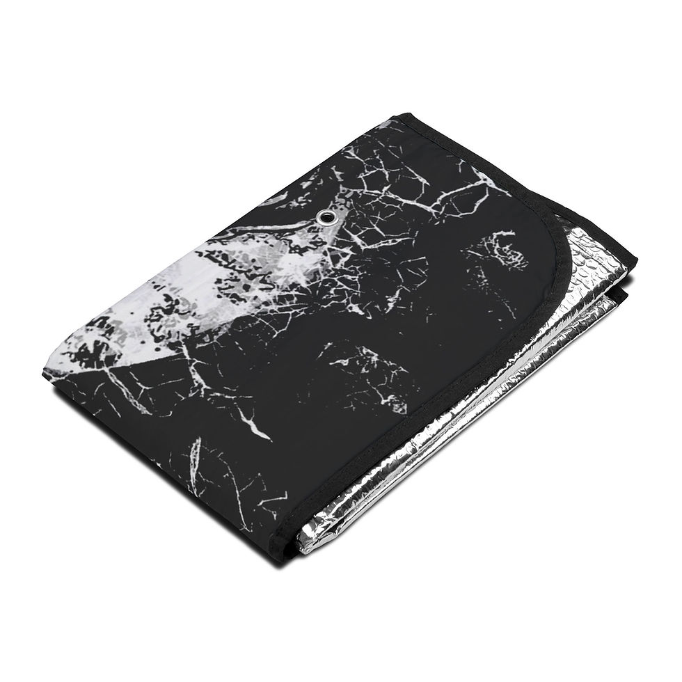 Thumbnail: Gothic Mary Our Lady Car Sun Shades