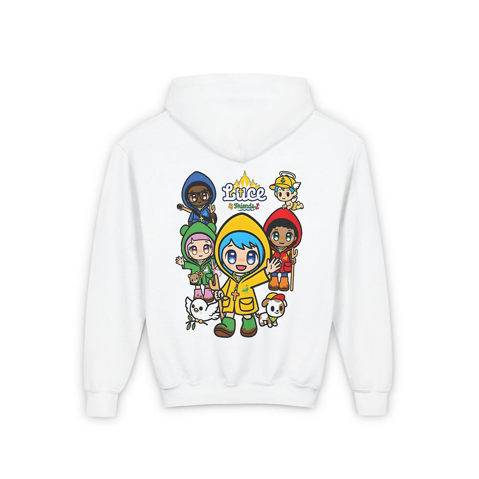 Thumbnail: Youth Vatican Jubilee Hoodie, Luce and Friends SR Catholic Sweatshirt