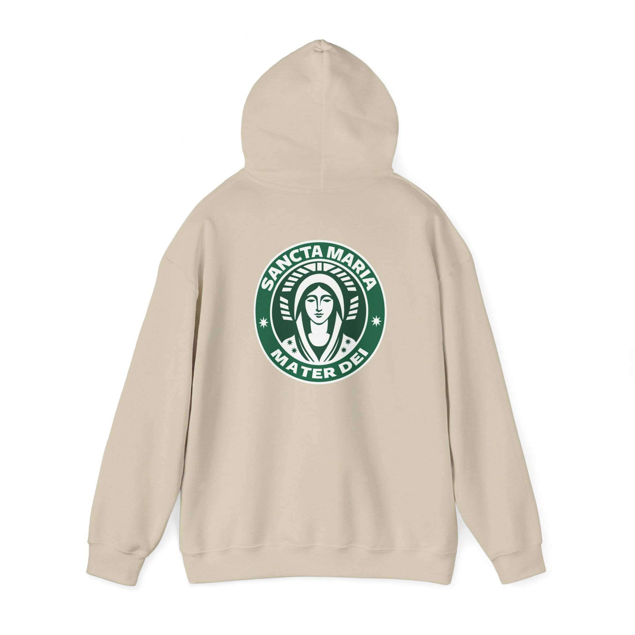 Sancta Maria Mater Dei Catholic Christian Coffee House Hoodie