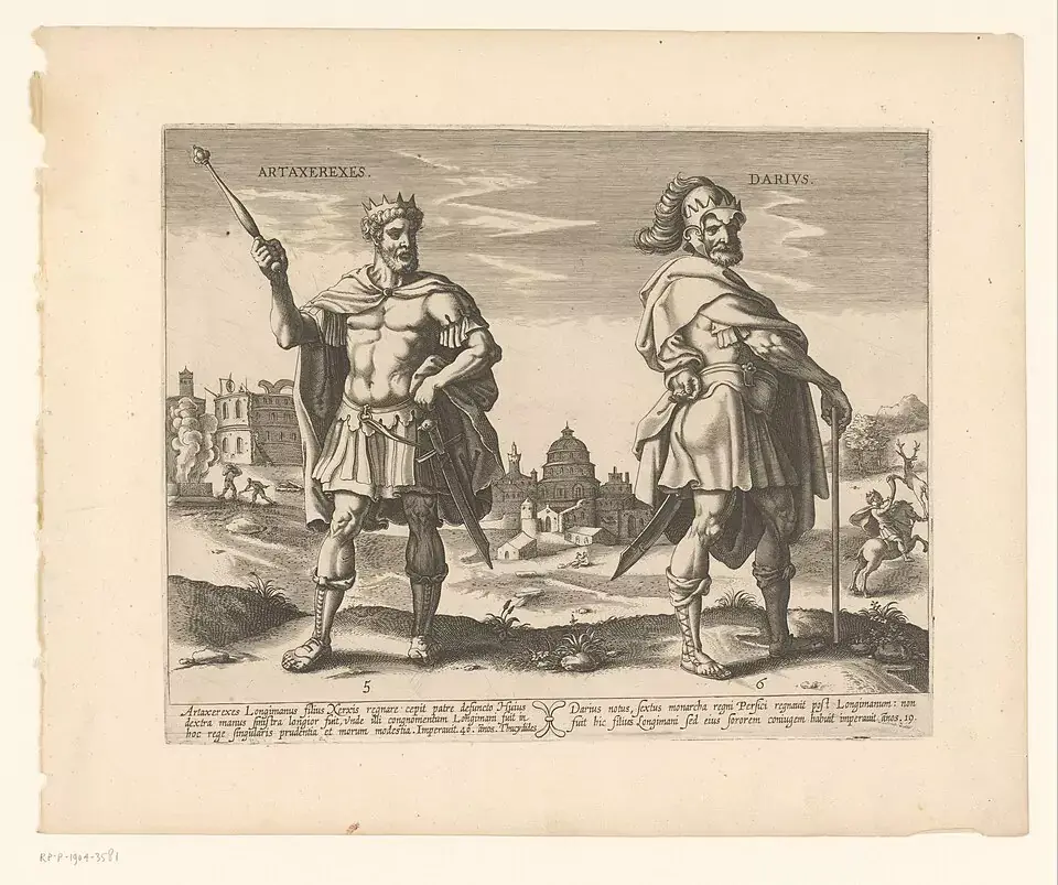 King Artaxerxes I and King Darius II, Persian Kings