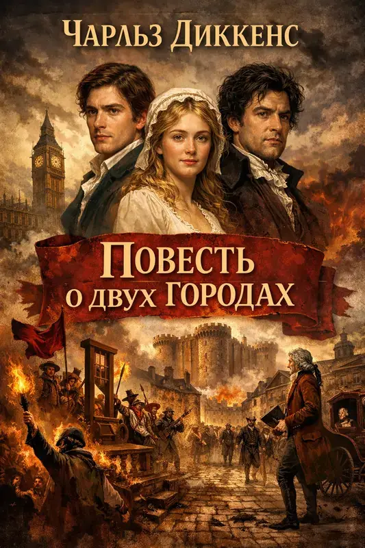 «Повесть о двух городах» Чарльз Диккенс