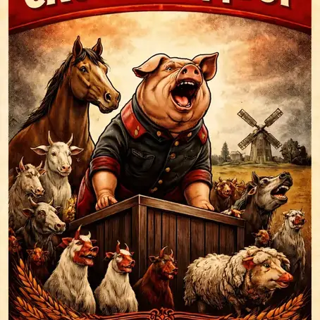 «Скотный двор» Джордж Оруэлл