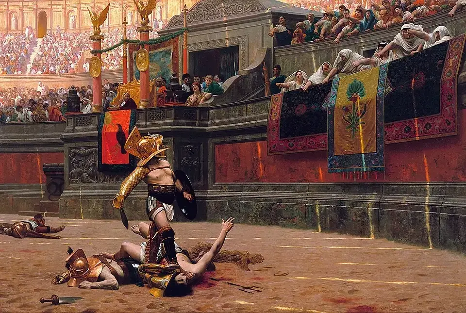 Jean-Leon Gerome Pollice Verso(Thumbs Down).