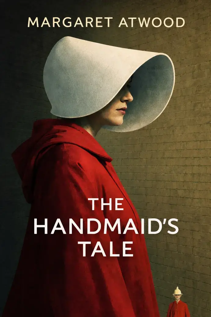The Handmaid's Tale by Margaret Atwood, book cover.