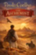 The Alchemist by Paulo Coelho, book cover.